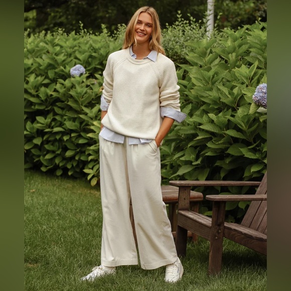 Jenni Kayne Pants - Jenni Kayne raw silk trousers